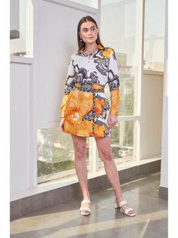 Loudless - Lejonet Printed Shirt Dress for Women