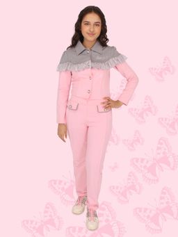 Cutecumber - Girls Hosiery Full Sleeve Co-Ord Set