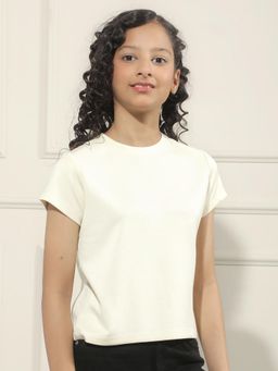 CRIMSOUNE CLUB - Girl Light Yellow T-Shirt