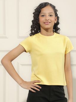 CRIMSOUNE CLUB - Girl Yellow T-Shirt