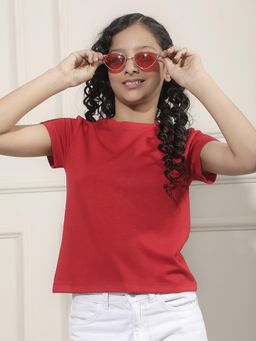 CRIMSOUNE CLUB - Girl Red T-Shirt