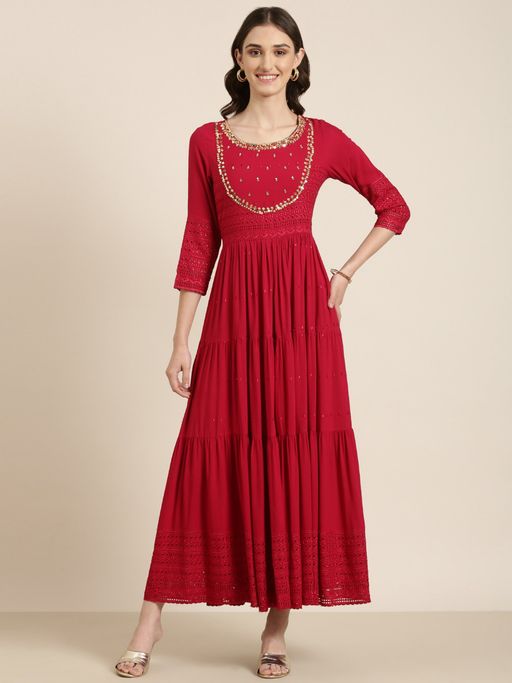 green emerald velvet dress Burgundy Flare Dress – Pretty Woman Closet main image 1