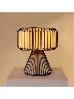 Fig Living - Orilamp - Origami Black Table Lamp