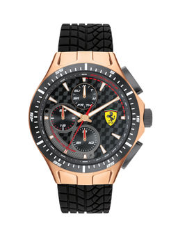 Scuderia Ferrari - RACE DAY Multifunction Black Round Dial Men's Watch - 0830861