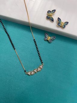 Digital Dress Room - Short Mangalsutra Geometric Pendant