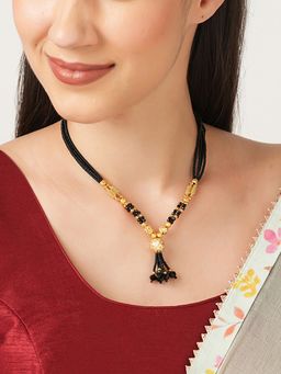 Digital Dress Room - Short Unique Mangalsutra Ball Pendent