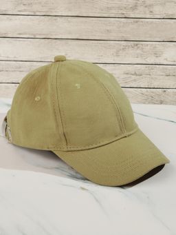 DukieKooky - Khaki Green Cap for Boys & Girls (M)