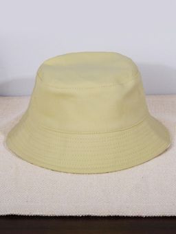 DukieKooky - Yellow Color Bucket Hat for Boys & Girls (M)