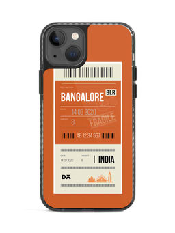 DailyObjects - Bangalore City Tag Stride 2.0 Case Cover For iPhone 13-6.1-inch