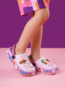 HOPPA - Sweden Kids Clogs Easterbunny2.0-Babypink