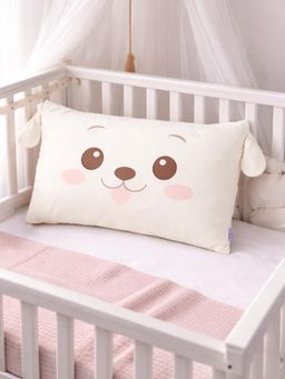 Mi Arcus - Cotton Printed Pillow for Kids - Cream (2-6 Years)