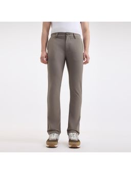 Pepe Jeans - Men Beige Mid Rise Lightweight Casual Trouser