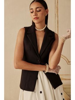 Sage By Mala - Trocadero Waistcoat Style Top