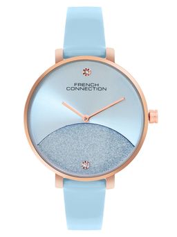 French Connection - Women's Sky Blue Dial Analog Watch- FCN089UL (M)