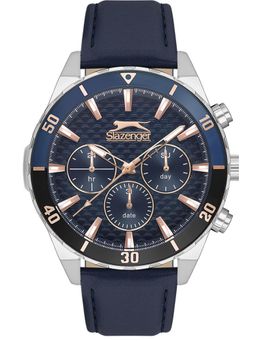 Slazenger - Navy Blue Dial Men's Analog Watch- SL092237202 (M)