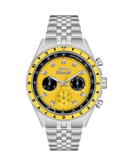 Slazenger - Yellow Dial Men's Analog Watch- SL092248204 (M)