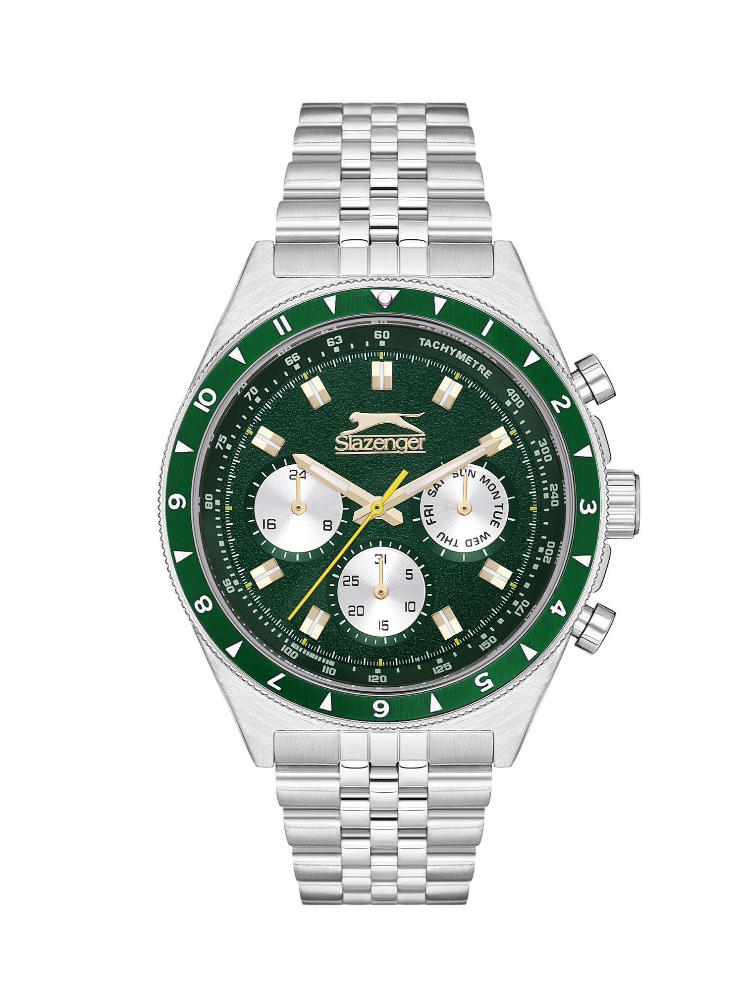 Buy Slazenger Green Dail Men's Analoge Watch- SL092248206 (M) Online