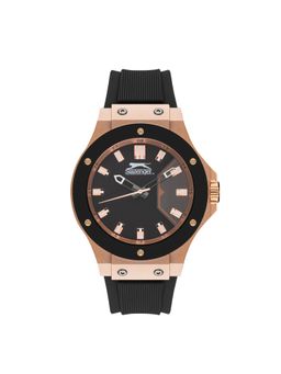 Slazenger - Black Dial Unisex Analog Watch- SL096572105 (M)
