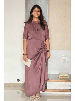 Pink Tree - Mauve Drape and Dori Dress