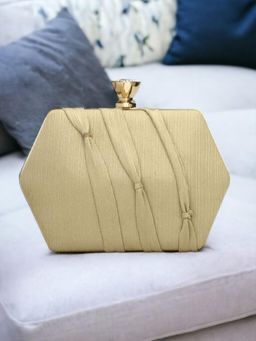 Toobacraft - Embellished Box Clutch - Multi-Color