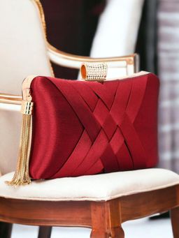 Toobacraft - Solid Box Clutch - Red