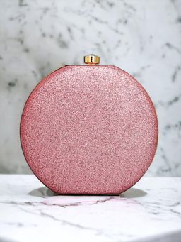 Toobacraft - Embellished Box Clutch - Pink