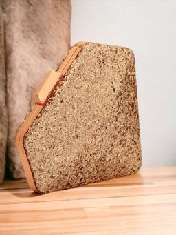 Toobacraft - Embellished Box Clutch - Multi-Color