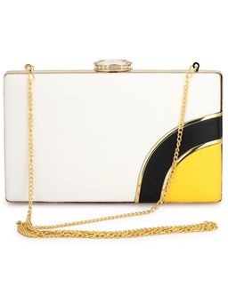 Toobacraft - Solid Box Clutch - White