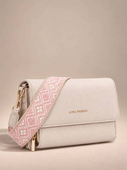 Lino Perros - Women Solid Soft Pink Sling Bag
