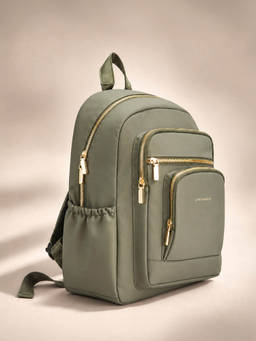 Lino Perros - Women Pacman Olive Essential Backpack