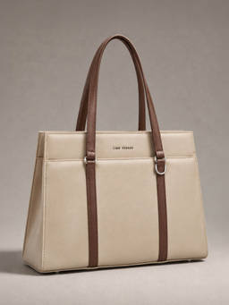 Lino Perros - Women Monroe Classic Beige Tote Bag