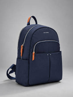 Lino Perros - Harvard Felix Navy Blue Backpack