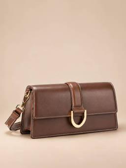 Lino Perros - Monroe Coffee Shoulder Bag