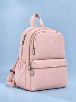 Lino Perros - Pink Solid Backpack