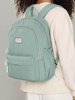 Lino Perros - Blue Solid Backpack