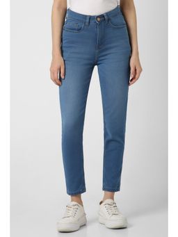Van Heusen - Women Blue Mid Wash Skinny Fit Jeans