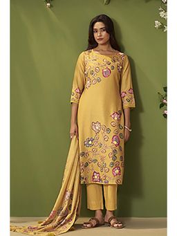 Autumnlane - Itrh Flax Cotton Kurta and Pant with Dupatta
