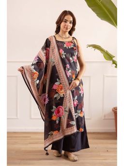 Autumnlane - Karen Blake Cotton Kurta and Palazzo with Dupatta