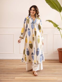 Autumnlane - Karen Carol Cotton Kurta with Pant