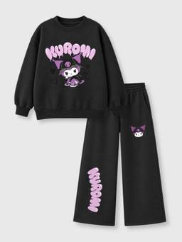 Napchief - Girls Kuromi K-Pop Co-Ord Set