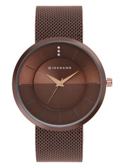 Giordano - Men Brown Dial Analog Casual Watch - GD-1166
