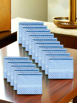 Kuber Industries - Blue Saree Storage Bags (Pack of 15)