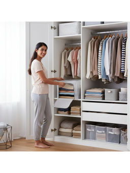 Epicasa - White Foldable Storage Box (S)