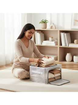 Epicasa - White Foldable Storage Box (M)