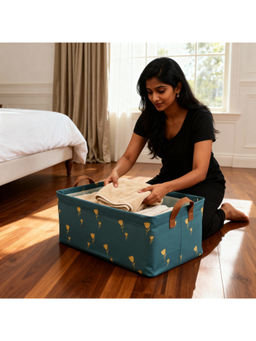 Epicasa - Teal Premium Foldable Storage Bin