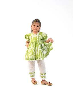 Lil Glam - Kurti with Straight Pant (Set of 2)