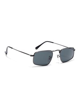 Voyage - Men Rectangle Grey Frame Grey Lens Sunglasses (49)