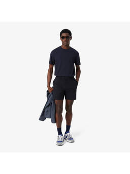 Lacoste - Slim Fit Stretch Commuter Navy Blue Shorts