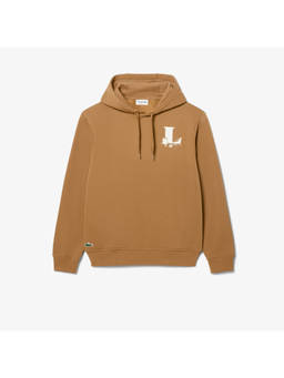 Lacoste - Printed Golf Hoodie Neck Sweatshirt