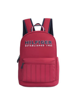 Tommy Hilfiger - Kyoto Unisex Polyester 20Ltrs Laptop Backpack-Red